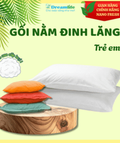 Gối nằm thảo dược trẻ em (35% Đinh lăng)