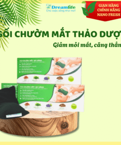Gối chườm mắt thảo dược (Thiên niên kiện/ Ngải cứu/ Quế/ Hỗn hợp)