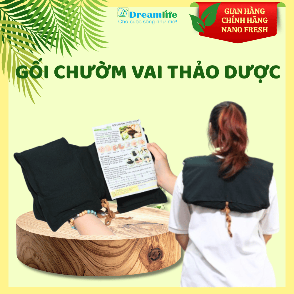 Gối chườm vai thảo dược