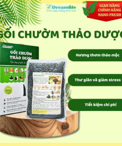 Gối chườm đa năng thảo dược (Loại 1kg) Lavender/ Ngải cứu/ Quế/ Hỗn hợp
