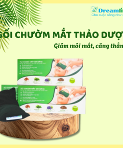 Gối chườm mắt thảo dược (Thiên niên kiện/ Ngải cứu/ Quế/ Hỗn hợp)