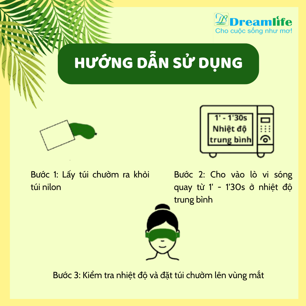 Gối chườm mắt thảo dược (Thiên niên kiện/ Ngải cứu/ Quế/ Hỗn hợp) - Ảnh 5