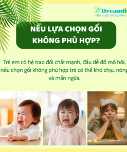 Alternative view of Gối nằm thảo dược trẻ em (35% Đinh lăng)