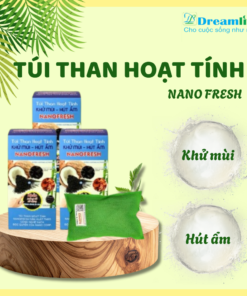 TÚI LỌC, KHỬ MÙI THAN HOẠT TÍNH DREAMLIFE (Túi 50g)