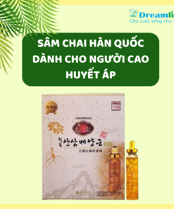 SÂM CHAI HÀN QUỐC DÀNH CHO NGƯỜI CAO HUYẾT ÁP