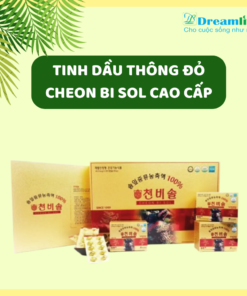TINH DẦU THÔNG ĐỎ CHEON BI SOL CAO CẤP ( 180 VIÊN)