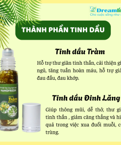 Alternative view of A1. Tinh dầu tràm & Đinh lăng NANOFRESH