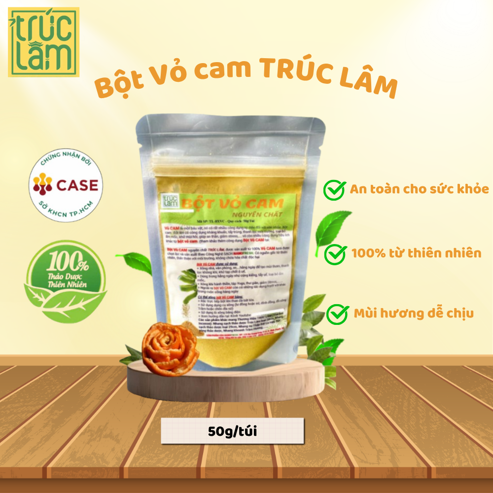BỘT VỎ CAM NGUYÊN CHẤT