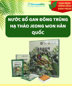 NƯỚC BỔ GAN ĐÔNG TRÙNG HẠ THẢO JEONG WON HÀN QUỐC