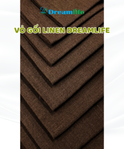 Alternative view of ÁO GỐI LINEN, VẢI MÁT CHO GIẤC NGỦ NGON THÍCH HỢP BAO GỐI THẢO DƯỢC (MẪU NGẪU NHIÊN)